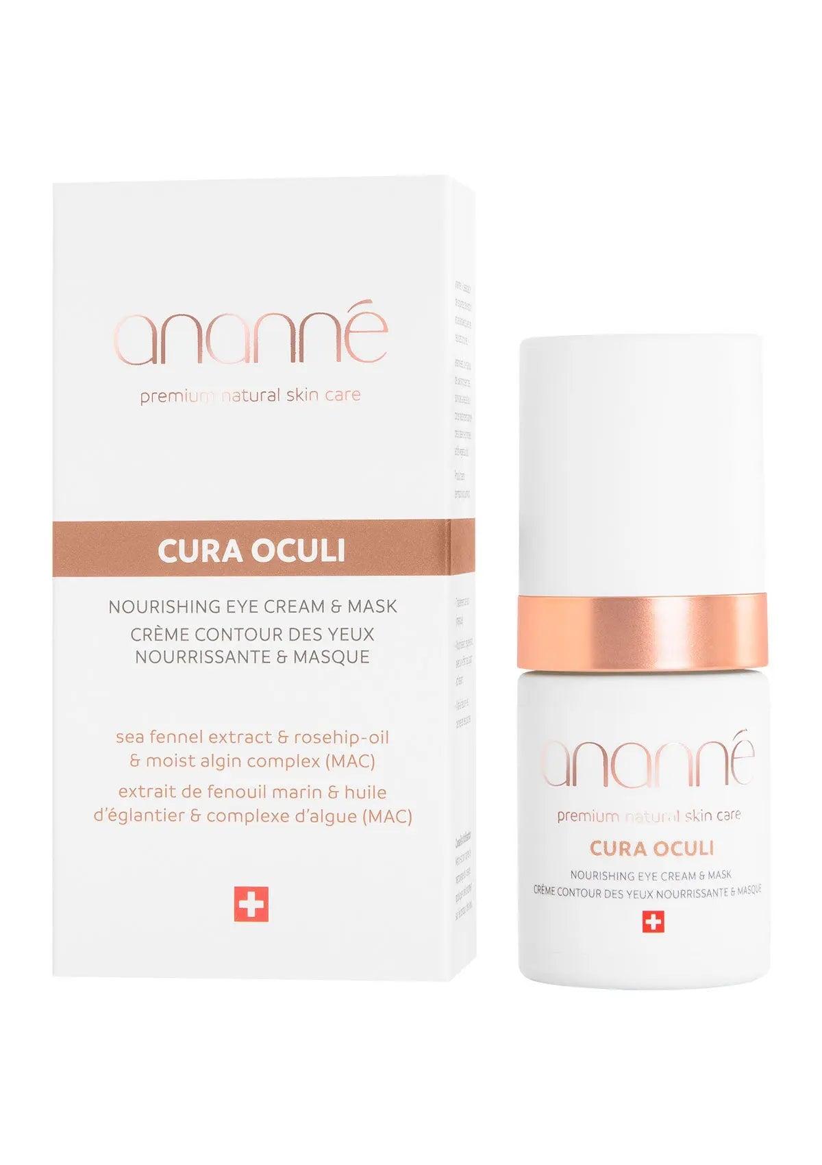 CURA OCULI Nourishing Eye Cream & Mask - ananné